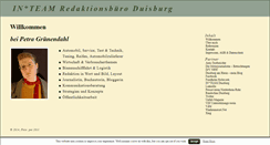 Desktop Screenshot of duisburg.in-team.net